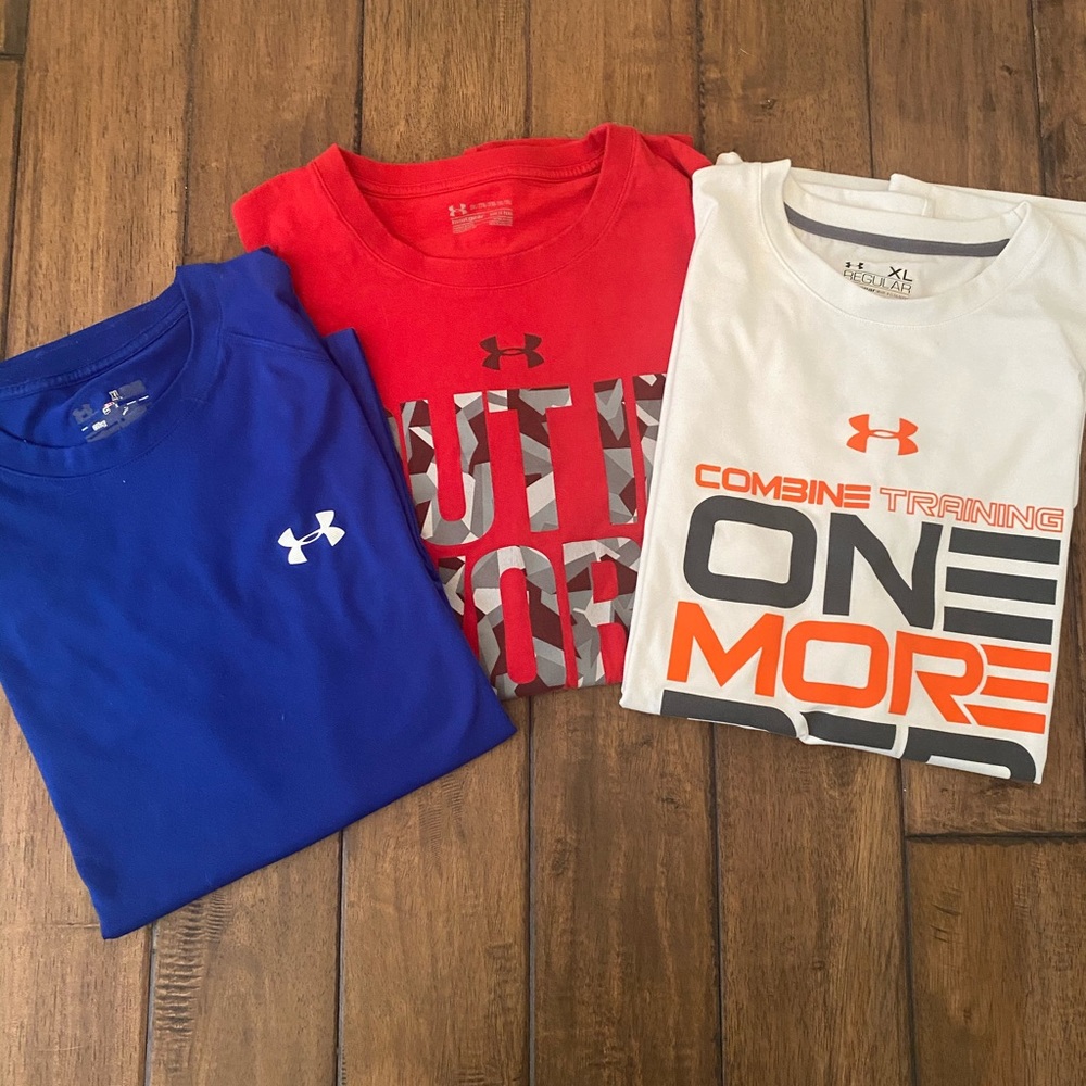 Men’s Under Armour T Shirt Lot